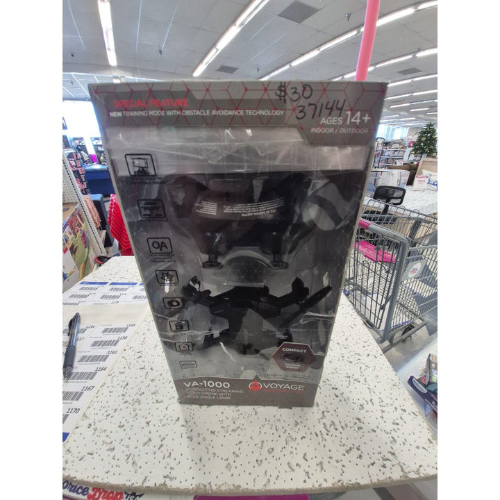 Voyage VA-1000 Drone - Obstacle Avoidance, Training Mode, Wide Angle Lens, Compact Design, Indoor/Outdoor, Ages 14+