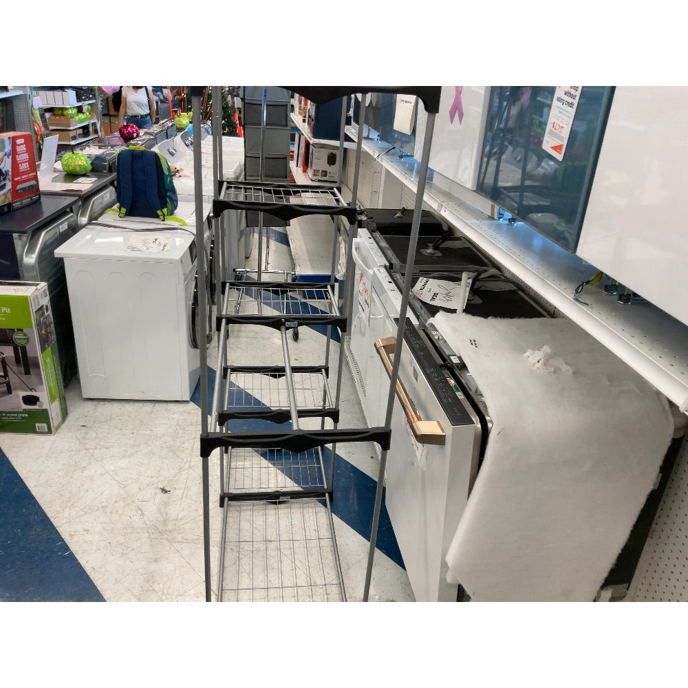 Unbranded Over-the-Sink Dish Drying Rack - Space Saver, Kitchen Organizer, Silver