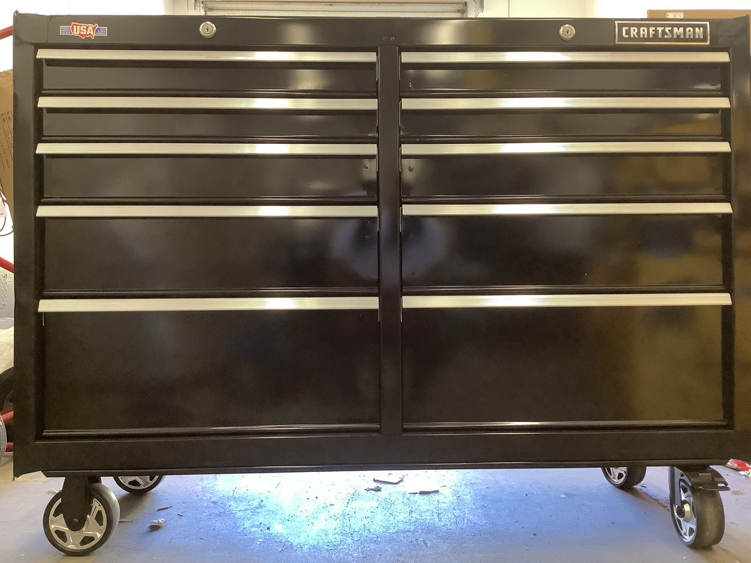 CRAFTSMAN 52-IN BLACK 10-DRWR CABINET B8