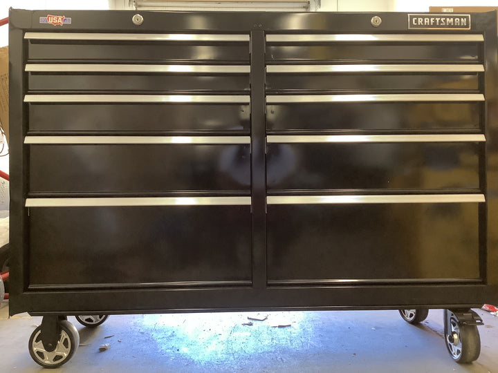 CRAFTSMAN 52-IN BLACK 10-DRWR CABINET B8