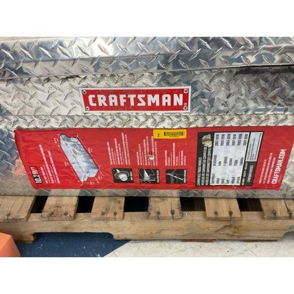 Craftsman Truck Bed Tool Box - Aluminum Diamond Plate Retail $250.00