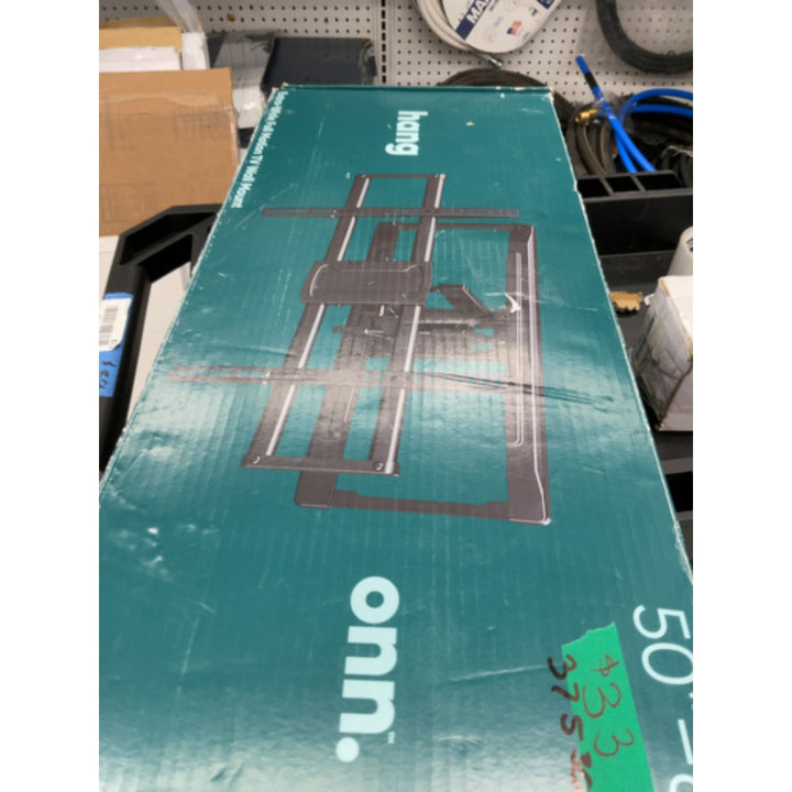 Onn. Full Motion TV Wall Mount for 50  to 86  TVs  up to 15Â° Tilting