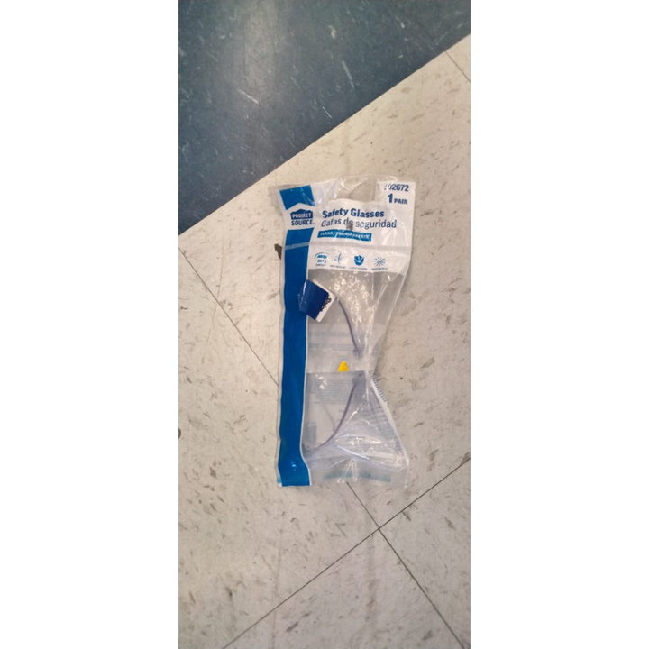 Project Source Clear Anti-scratch Plastic Safety Glasses