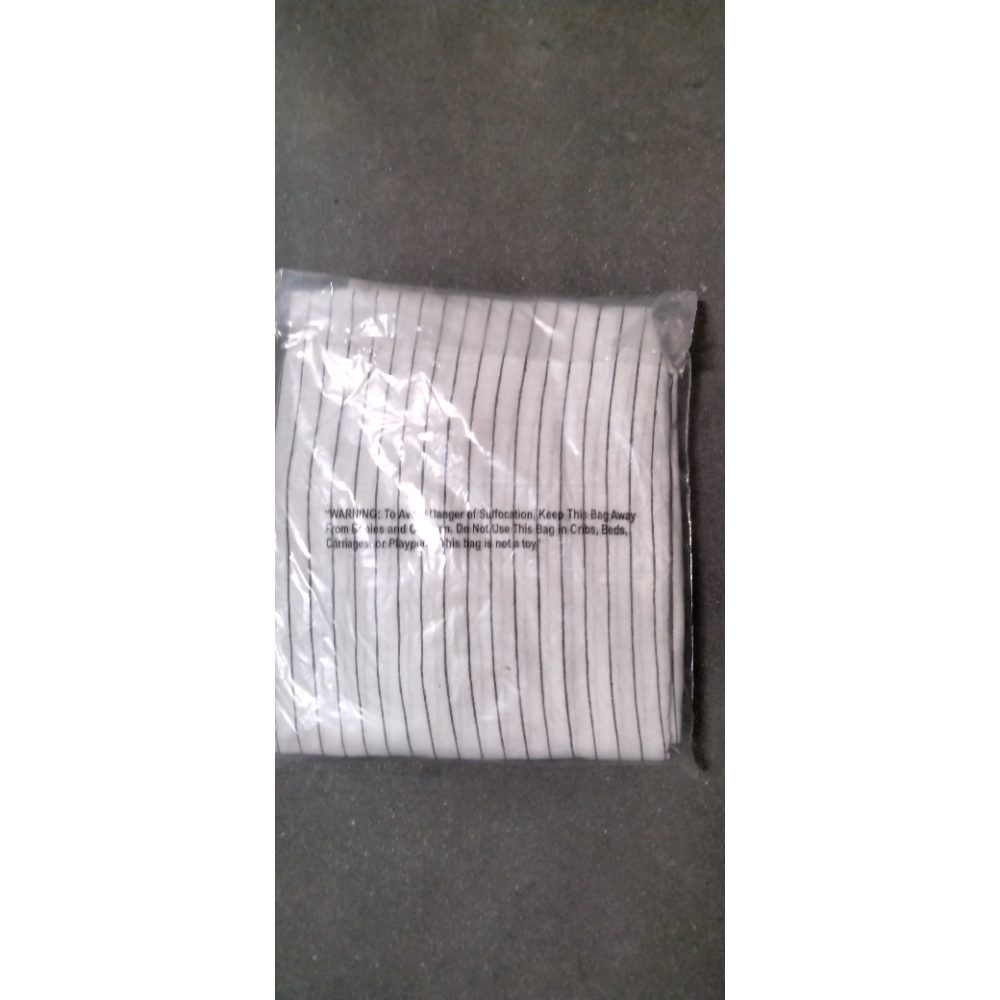 Women's Linen Mini Shift Dress - a New Day™ White Striped 3X Retail $14.00