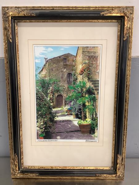 Unknown Brand Flowers Entrance Print - Framed Artwork Retail $150.00