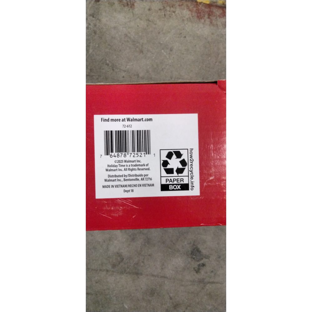Holiday Time Animated Star Laser, Indoor/Outdoor Use Retail $30.00