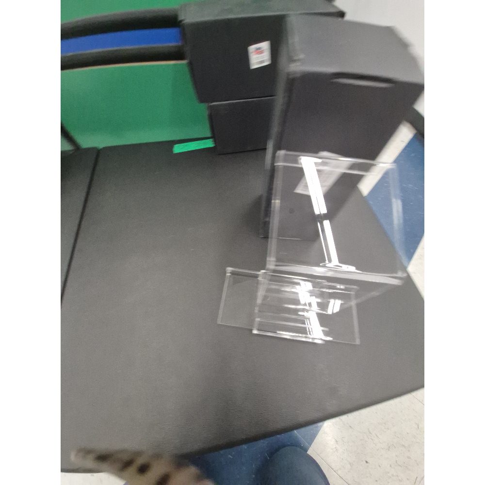 Display Stand, Clear Acrylic, Multi-Tiered