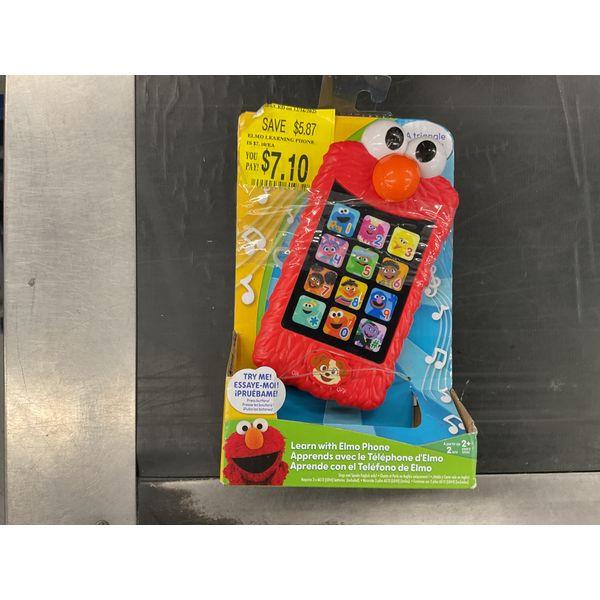 Elmo - Learning Phone, Learn with Elmo Phone - Interactive, Educational, Bilingual Retail $7.00