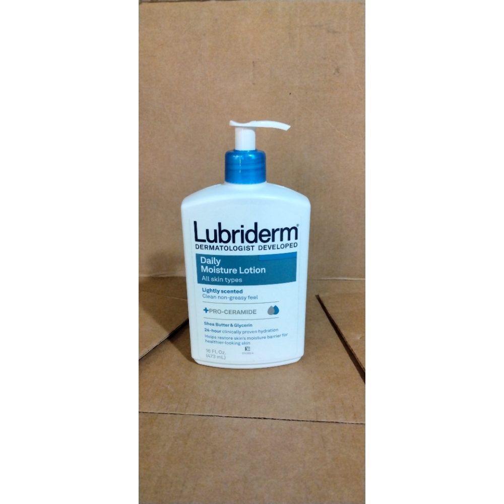 Lubriderm Daily Moisture Lotion Normal to Dry Skin, 6 Ounce Retail $17.00