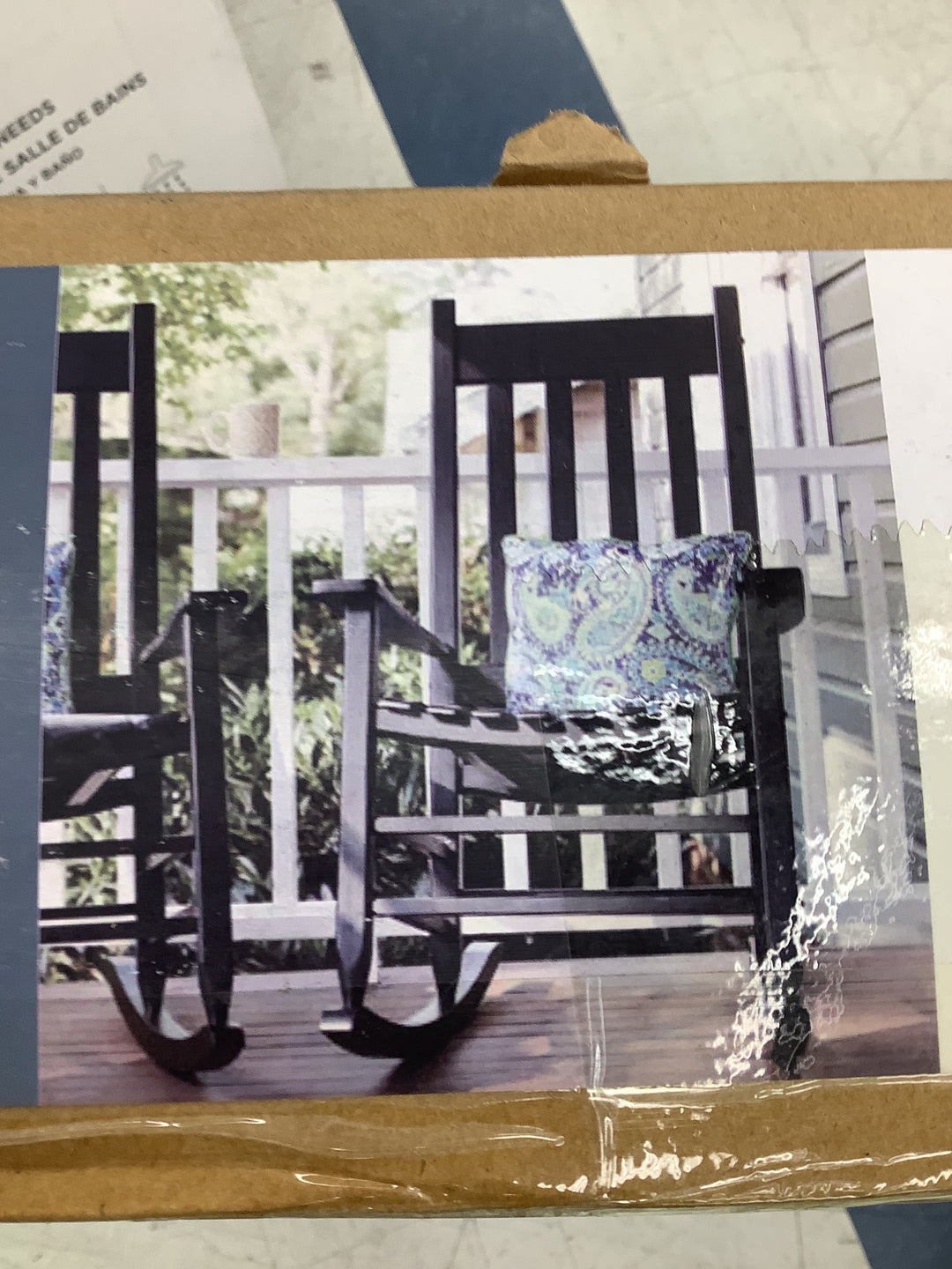 PORCH ROCKER BLACK FINISH