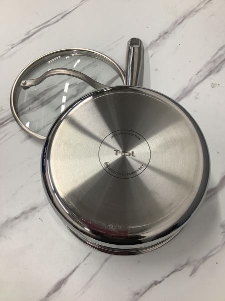 T-fal Stainless Steel Saucepan with Lid Retail $45.00