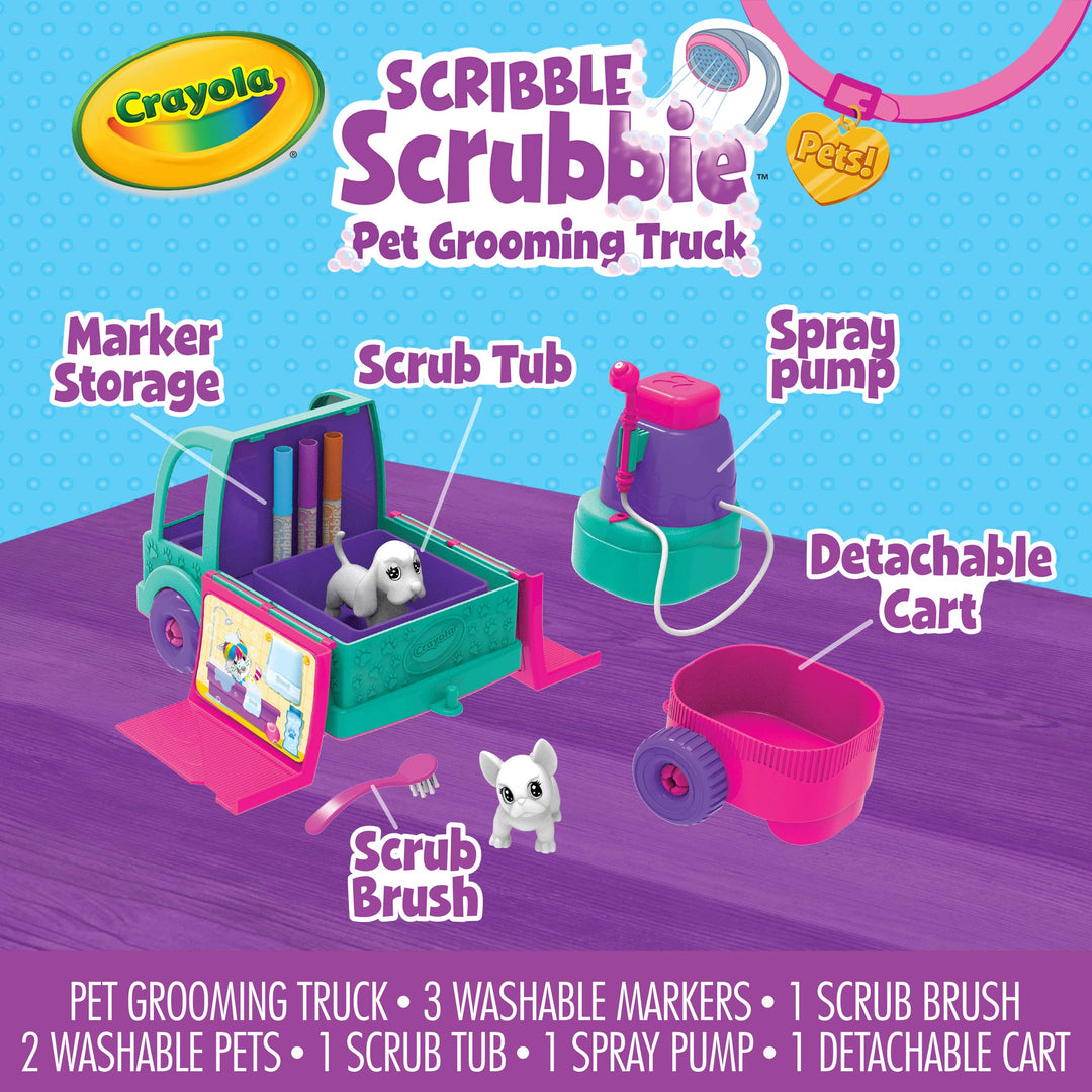 Scribble Scrubbie Pets! Beauty Salon Playset Retail $23.00