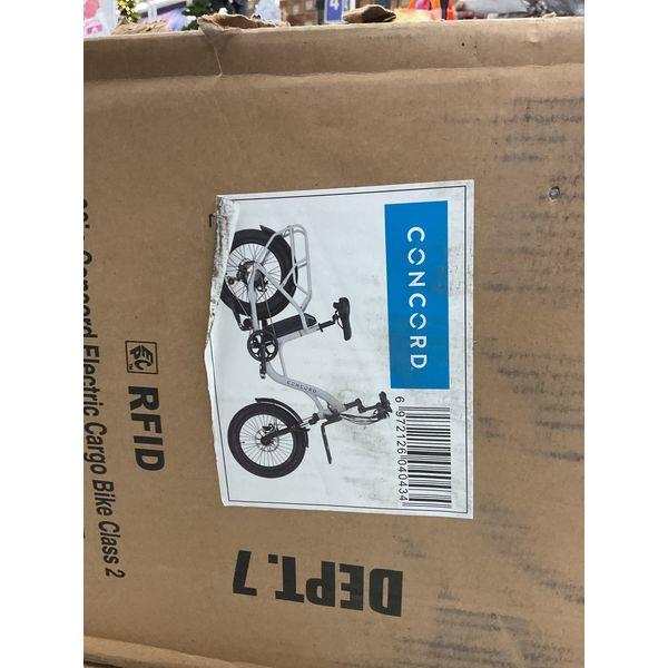 Concord Electric Cargo Bike Class 2