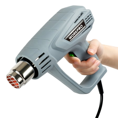 WORKPRO Heat Gun with Dual Temperature  1200W  Model 2244  Gray  New
