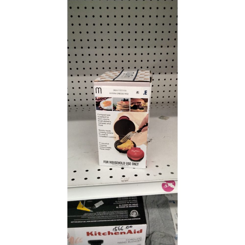 MyMini Pancake Griddle, Red