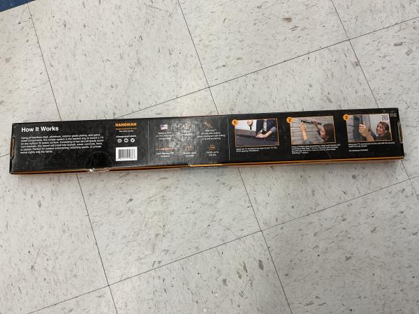 Hangman Outdoor TV Mount - 32-80 inch TV, All Surfaces, Stainless Steel Screws Retail $70.00