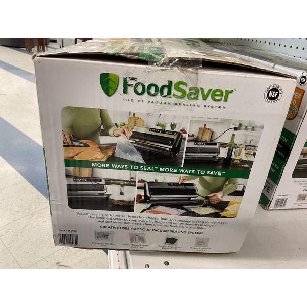 FoodSaver Vacuum Sealing System - 2-in-1, PulseVac Control, Express Bag Maker Retail $130.00