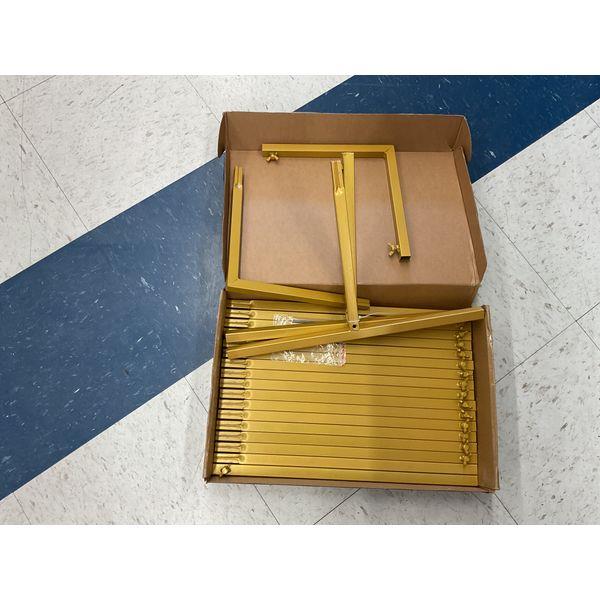 Null Gold Backdrop Stand Kit, Adjustable-Reusable Retail $70.00