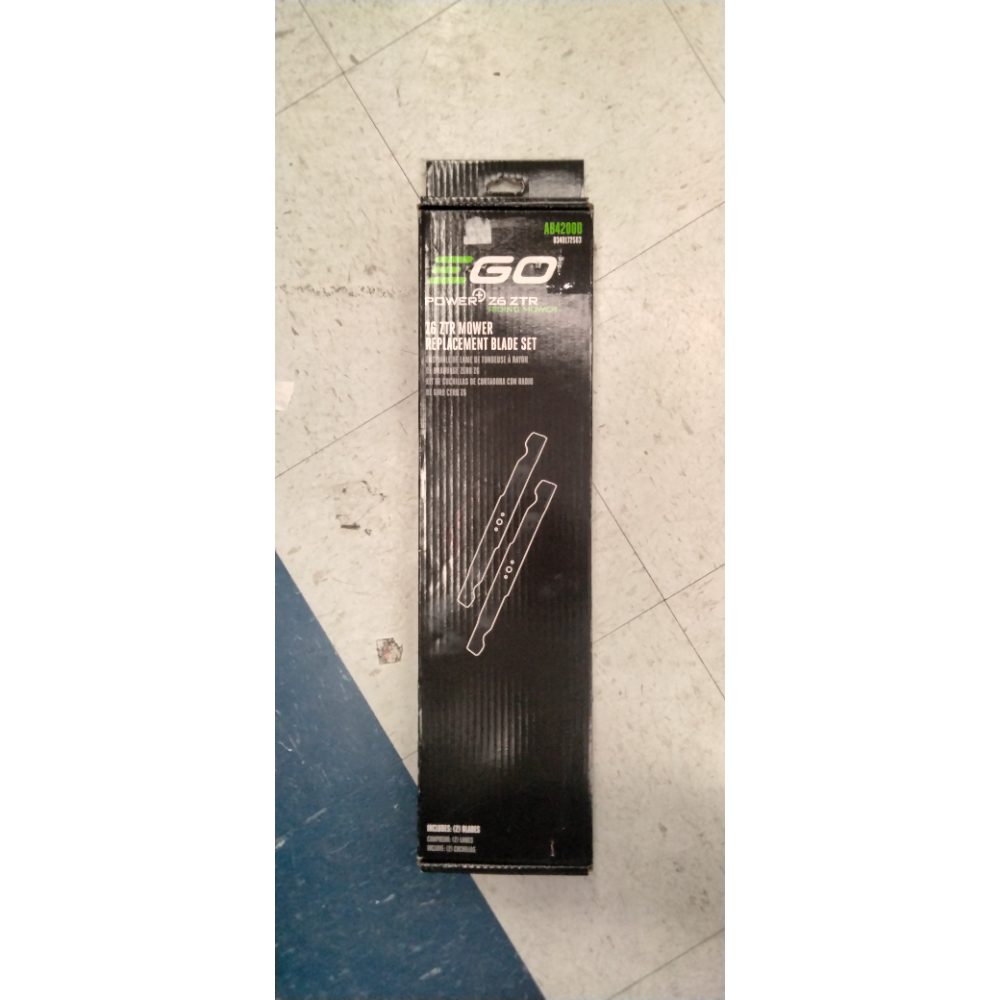 EGO Power+ AB4200D 6 ZTR Mower Replacement Blade Set for EGO 42â€ Z6 Zero Turn Riding Mower ZT4204L