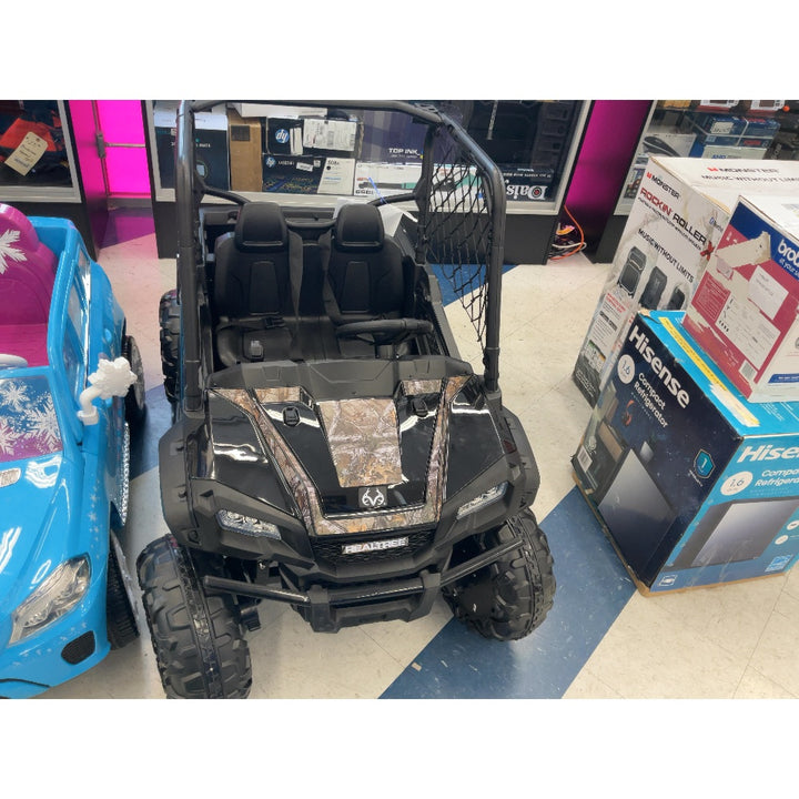 Realtree UTV Ride-On Vehicle, Camo, Two-Seater, Electric Powered