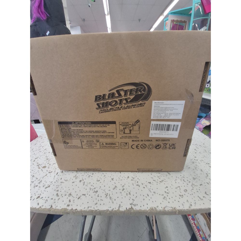 Blaster Shots Projectile Launcher Farthest Flying Vortex Blaster