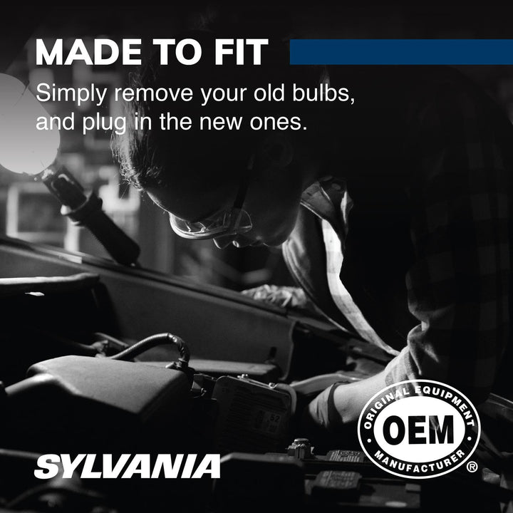 SYLVANIA - H1 SilverStar - High Performance Halogen Headlight Bulb, High Beam, Low Beam and Fog Replacement Bulb, Brighter Downroad with Whiter Light (Contains 1 Bulb)
