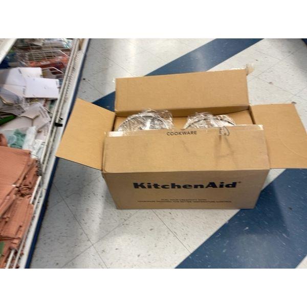 KitchenAid Cookware Set - Stainless Steel - Durable, Versatile Retail $150.00