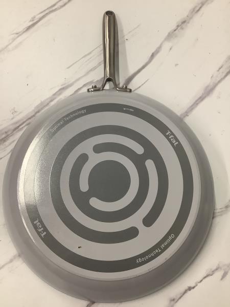T-fal Ceramic Non-Stick Fry Pan - Gray Retail $35.00