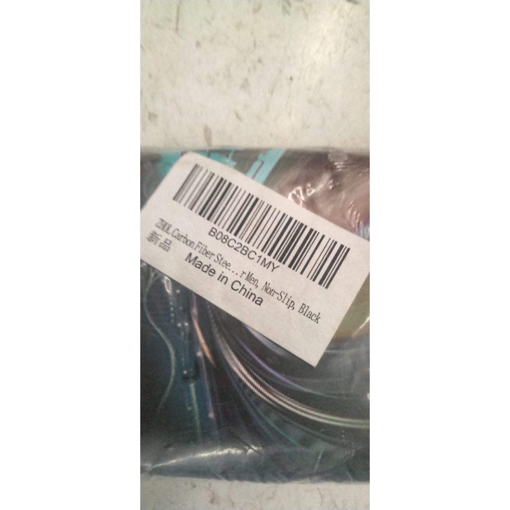 ZHOL Carbon Fiber Steering Wheel Cover, Universal Standard Size 14.5-15 inch Fashion Sport Auto Car Steering Wheel Accessories for Men, Black