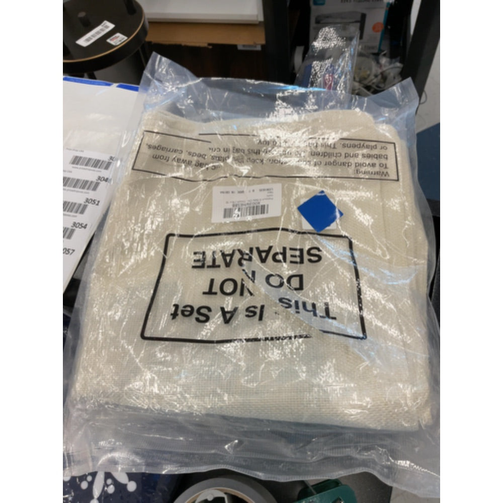 Preboun 4 Sets Christmas Pillow Covers Decorations Rustic Watercolor Winter Holiday Cushion Covers Xmas Tree Wreath Throw Pillow Case for Farmhouse Home Decor(18 x 18 Inch)