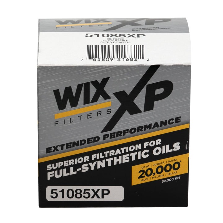 WIX 51085XP WIX XP Oil Filter Replacement, Built for Synthetic Oil - Compatible With Chrysler/Dodge/Jeep Vehicles (91-08), Mitsubishi Eclipse (95-99)