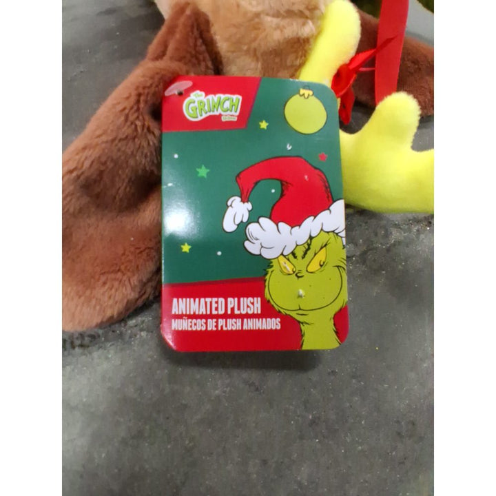 Ruz Animated The Grinch and Max Plush - Christmas Decoration Retail $25.00