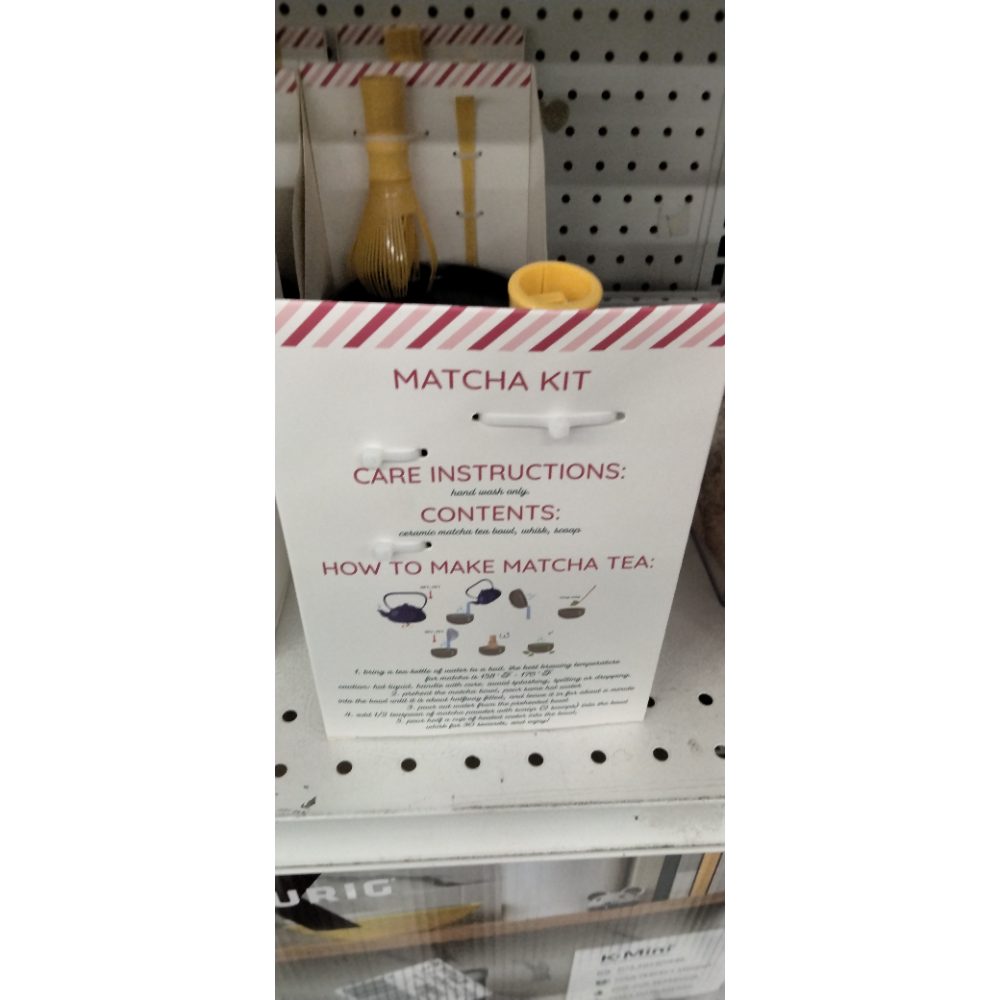 Matcha Kit Whisk 3 Piece New