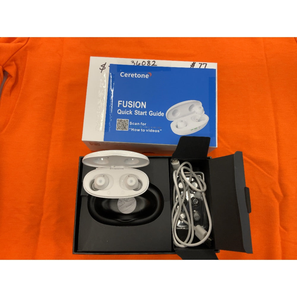 Ceretone Fusion - Quick Start Guide, Earbuds, Accessories