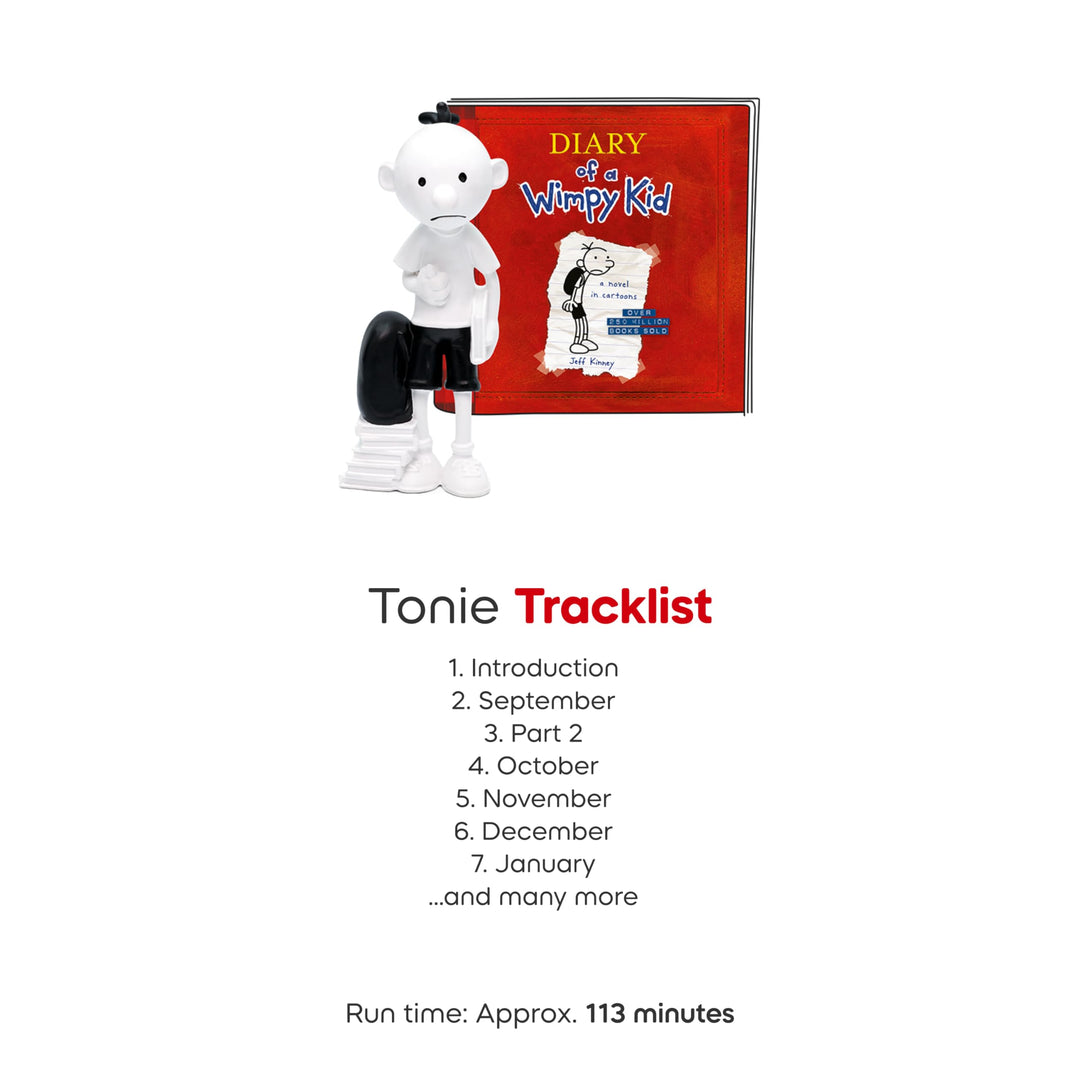 Tonies Diary of a Wimpy Kid Audio Toy Figurine from Jeff Kinney Retail $17.00