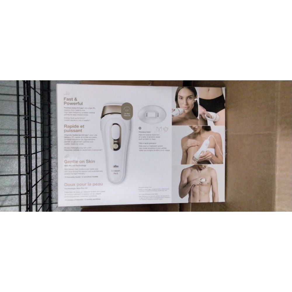 Braun IPL Silk·Expert Pro 5 PL5157 Latest Generation IPL, Permanent Visible Hair Reduction, at-Home Hair Removal System with Soft Pouch and Precision Head Retail $419.00