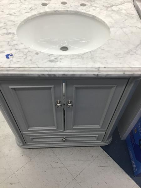 Allen + Roth 30-in Vanity with Top - Bathroom Vanity Retail $350.00