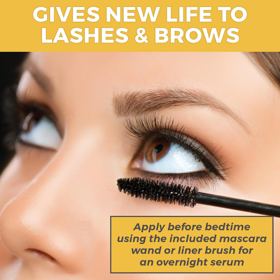 Viva Naturals Organic Castor Oil, Cold-Pressed, 16 fl oz Ã¢â‚¬â€œ For Face, Hair, Eyelashes, USDA Organic, Non-GMO - With Beauty Kit