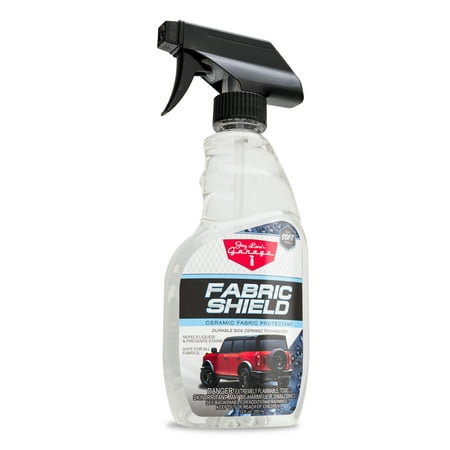 Jay Leno S Garage Fabric Shield (12 Oz) - Ceramic Fabric Protectant and Stain Repellant