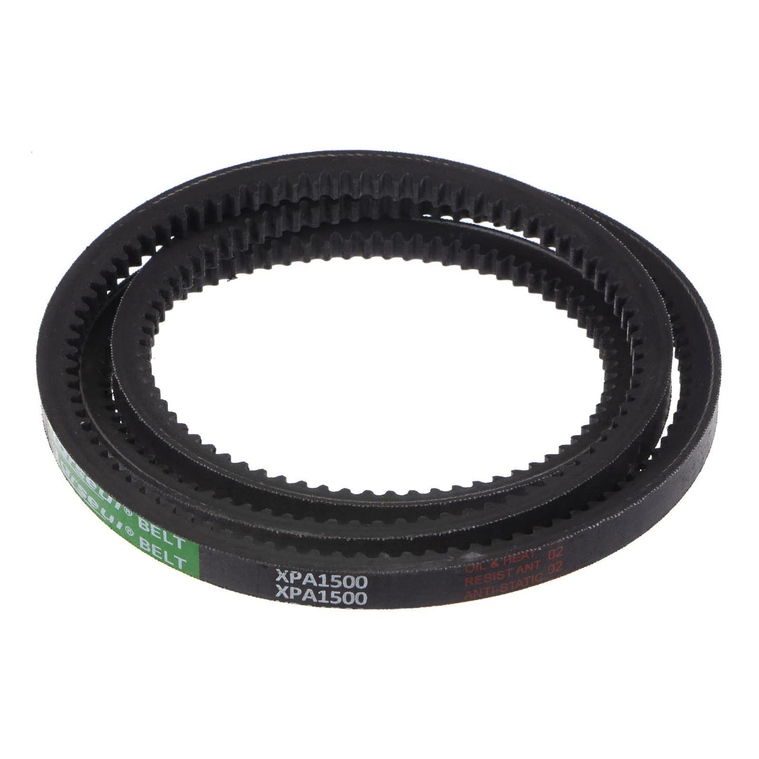 HARFINGTON 13X1422 Cogged V-Belts 1422mm Inner Girth 13mm Width 8mm Height Rubber Drive Raw Edge Belt EPDM for Power Transmission
