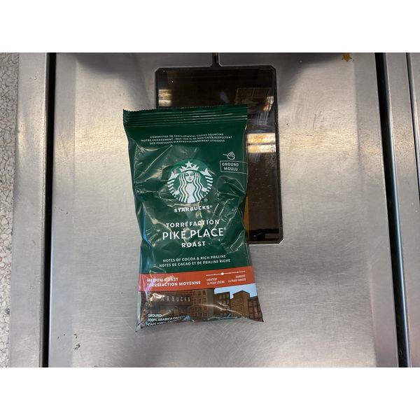 Starbucks Pike Place Roast Ground Coffee Retail $7.20