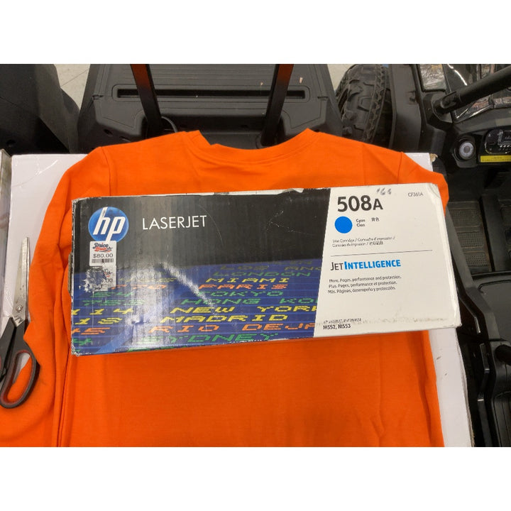 HP 508A Cyan Toner Cartridge for HP Printers | Works with Color LaserJet Enterprise M552, M553; Color LaserJet Enterprise MFP M577 Series | CF361A