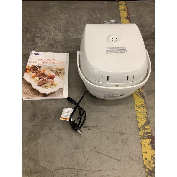 Tiger Rice Cooker/Warmer JBV-G10U with Cookbook Retail $80.00