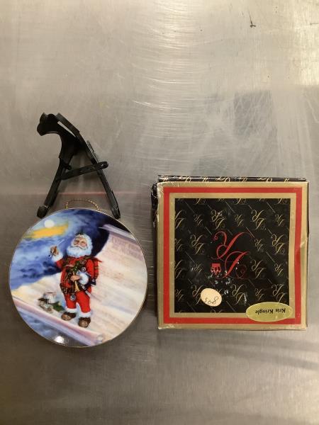Duncan Royale Kris Kringle Limited Edition Collector Plate 1983 Retail $24.99