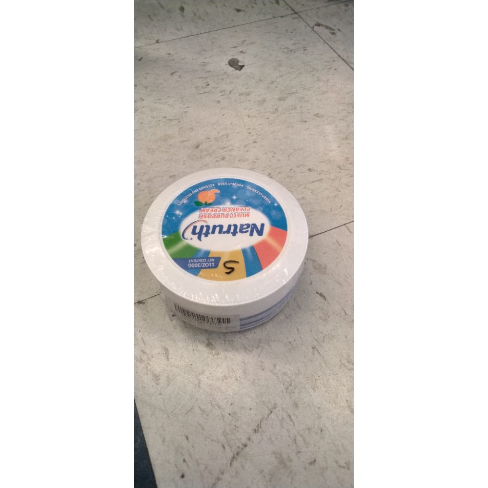 NATRUTH Cooktop and Stove Top Cleaner Kit - Glass Cook Top Cleaner and Polish 11 oz.Kitchen Cleaning Paste with Sponge