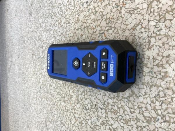 Kobalt 200 FT Laser Distance Measurer - Digital Measuring Tool Retail $30.00