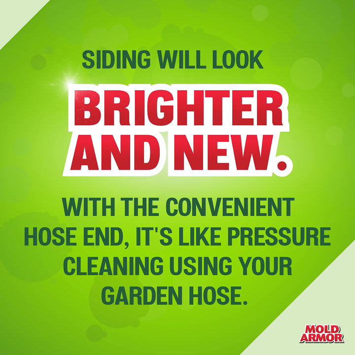 MOLD ARMOR 64 oz. E-Z House Wash - Brick, Concrete, Trim & Siding Cleaner