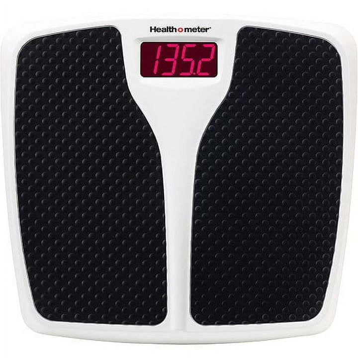 Health O Meter Digital Body Weight Scale  Black and White  350lb Capacity