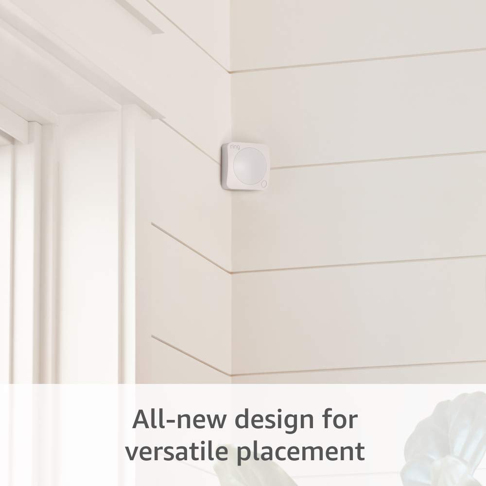 Ring Alarm Motion Detector | Pet-Friendly Security with Adjustable Settings | 90Â° Coverage & 25ft Range | Easy Installation | Base Station Required