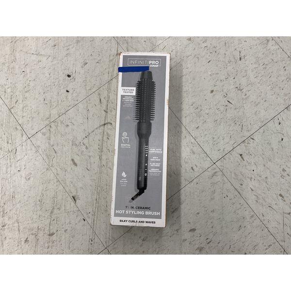 InfinitiPRO by Conair 1-in Ceramic Hot Styling Brush - Silky Curls and Waves Retail $35.00